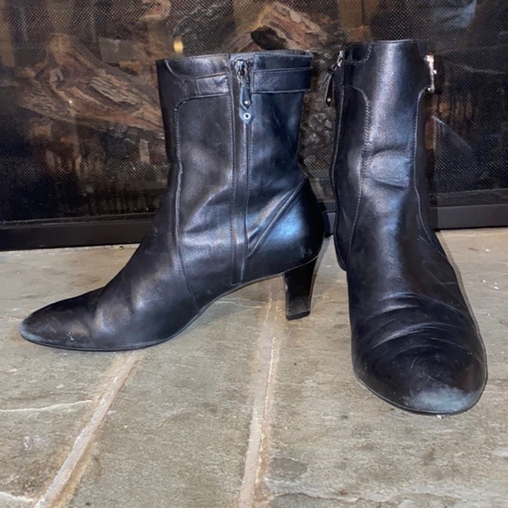 Cole Haan Nike Air leather boot size 9
